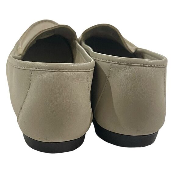 Mootsies Tootsies Piccalo Cream Colored Leather‎ Loafers - Size 9 - Picture 2 of 5